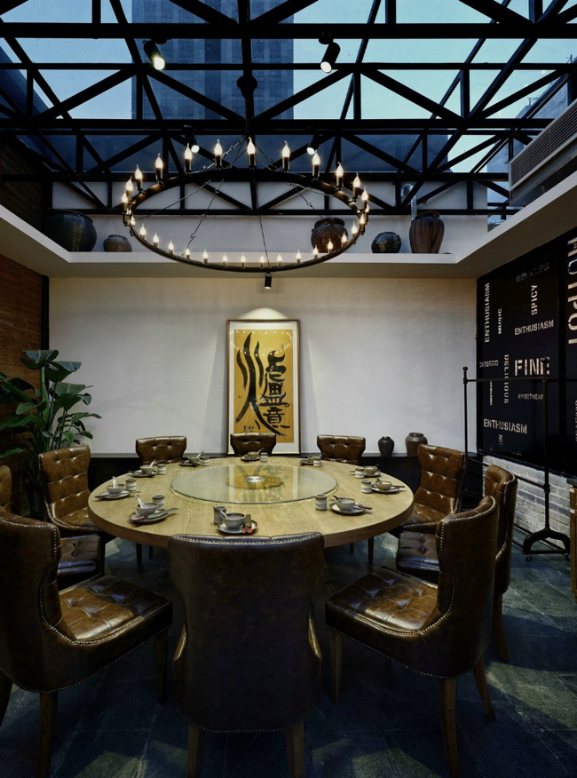 工业风餐厅设计-福州炉意餐厅