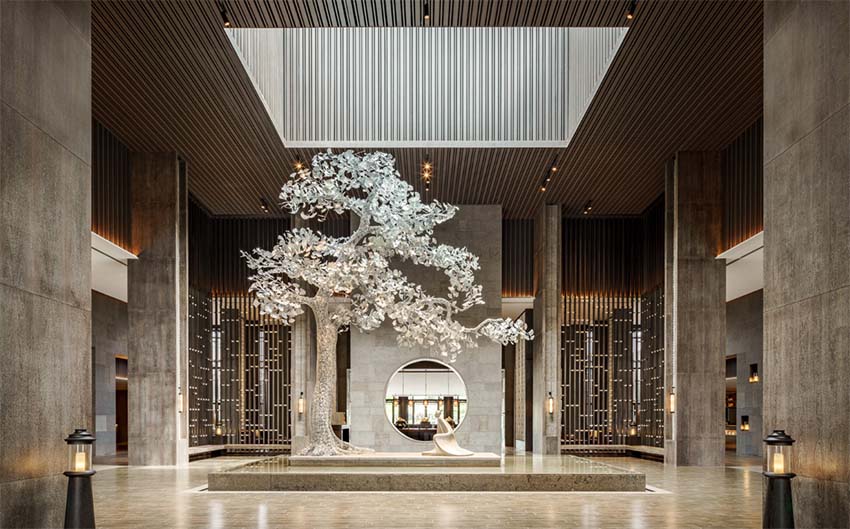 怎么提高商务酒店大堂设计的艺术性？