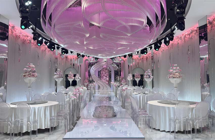 酒店的婚礼宴会厅怎么设计？